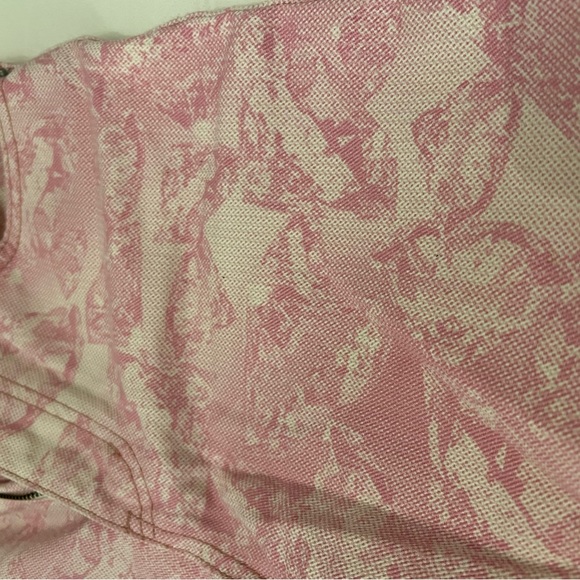 BDG straight leg pink pattern jeans size 26 - Picture 4 of 4